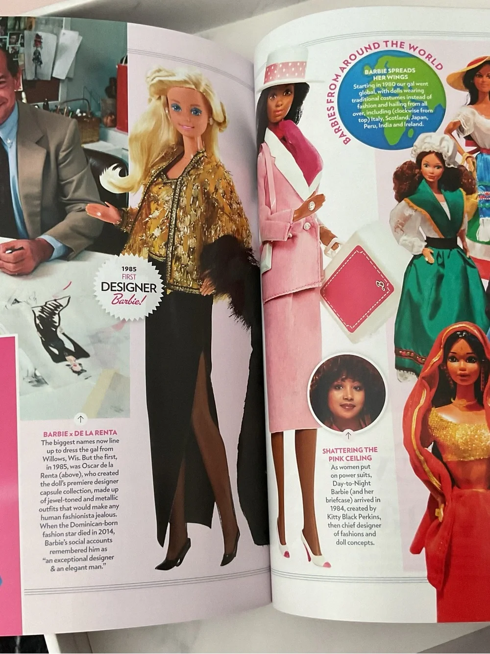 SPECIAL EDITION People Magazine BARBIE 2023 Margot Robbie Designers Vintage Mod